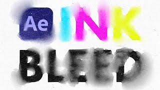 Watercolor Ink Bleed in After Effects | Animation Tutorial
