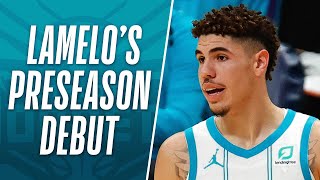 LaMelo Ball SHOWS OUT With Flashy Dimes In #NBAPreseason Debut Wealth
