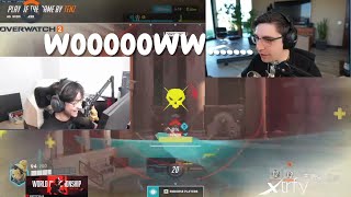 Shroud & the lobby impressed by the MVP TenZ replay Overwatch 2