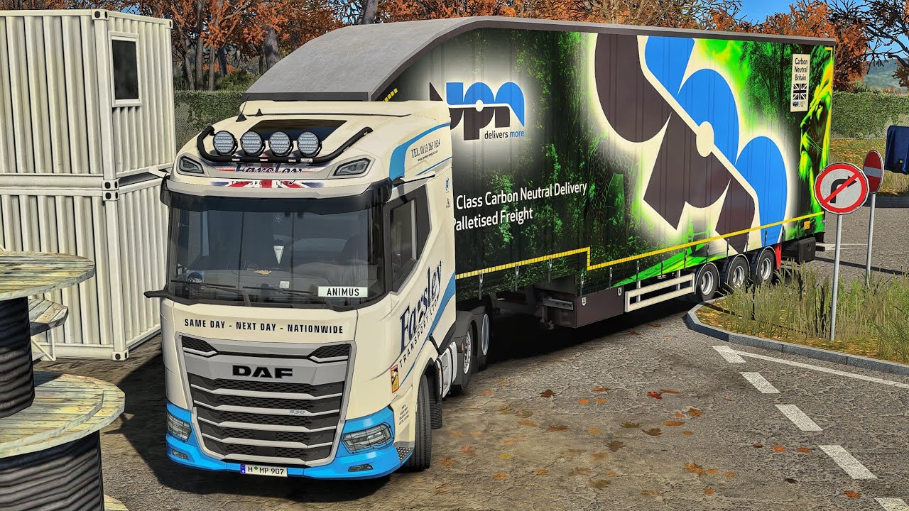 Late Night Delivery Through Swiss Alps | #ets2 1.57