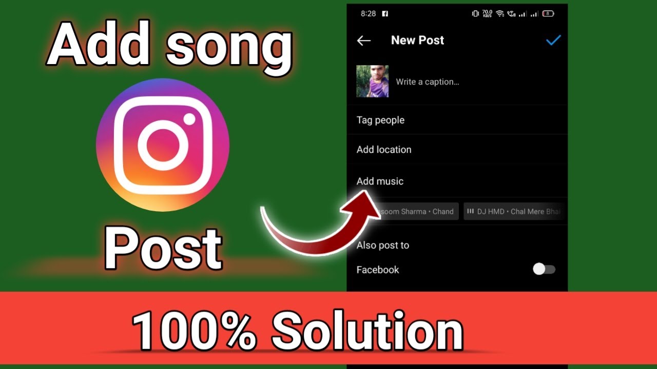 how to add music to instagram post not story | not adding music on ...