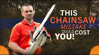 Risks of Using a Chainsaw - Chainsaw Safety [Episode 1]
