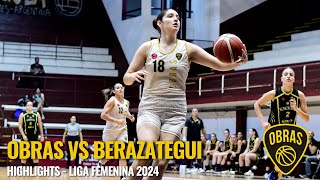 Obras vs Berazategui / Highlights / Liga Femenina 2024