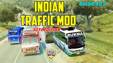 Indian Traffic Mod Beta Edition | BUSSID v4.0.3 | Mod Apk Bussid #bussid