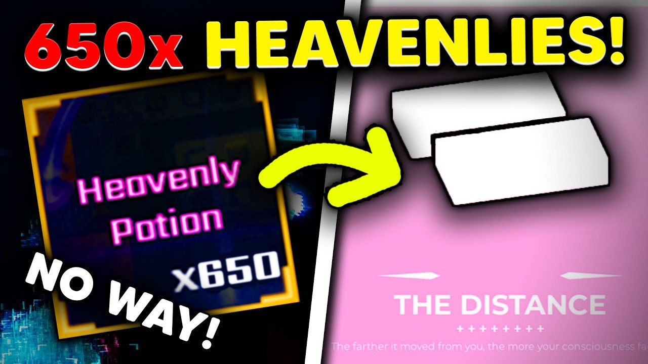 ヒスン　儚い　ラキドロ I Used 650 HEAVENLIES In GLITCH BIOME & Rolled THIS | Sol's RNG