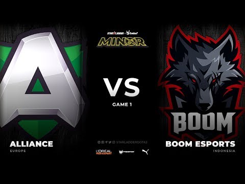 [RU] Alliance vs BOOM Esports, Game 1, StarLadder ImbaTV Dota 2 Minor Season 3