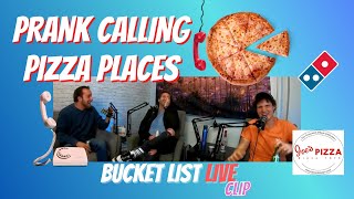 Prank Calling Pizza Places -  Domino's, Joe's Pizza, and Other Random Pizza Restaurants