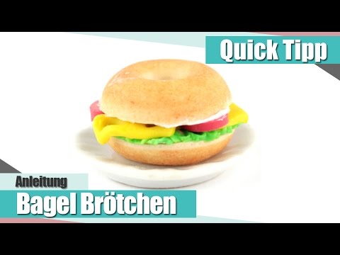 [Quick Tipp] Donut/Bagel/Krapfen der perfekte gebackene Effekt | Anielas Fimo