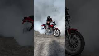 Crankin Hogs #harleydavidson #harley #bikelife #burnout #drift #donuts #wheelies