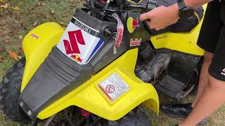 Suzuki Lt80 Cold Start Engine 
