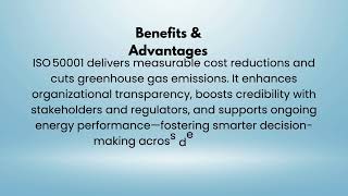 ISO 50001 Certification Explained: Boost Energy Efficiency & Cut Costs