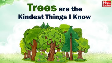 Trees are the kindest things i know | Class 8 | English | Marathi Medium | Maharashtra Board