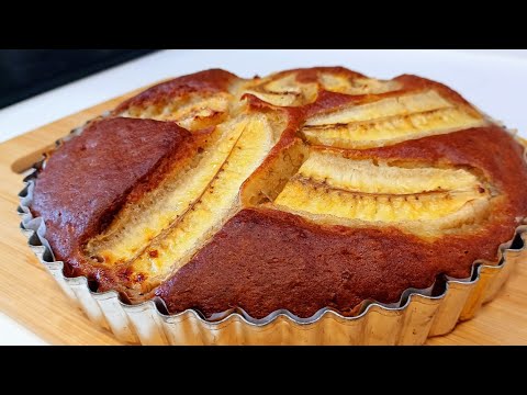 Banana cake (soft and smooth)