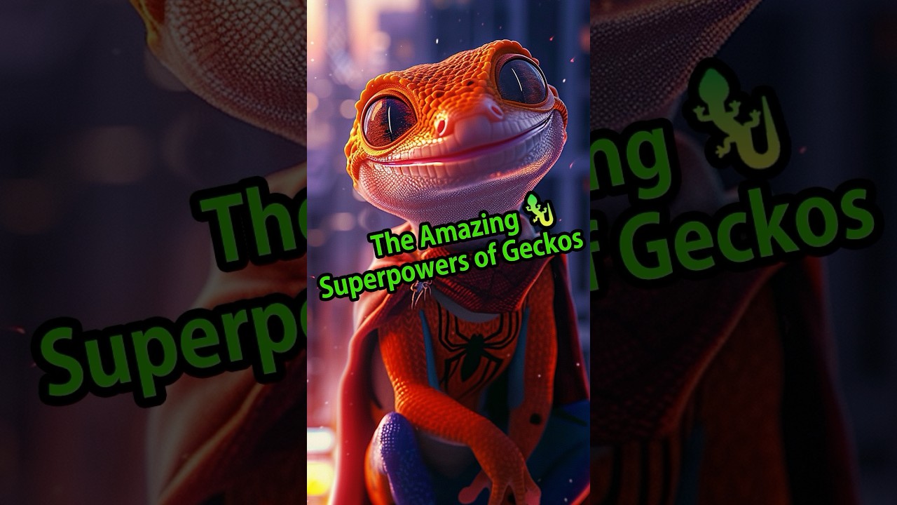 🦎✨ Uncover the Hidden Superpowers of Geckos! ✨🦎 