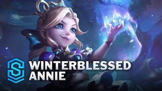 Winterblessed Annie Skin Spotlight - League Of Legends