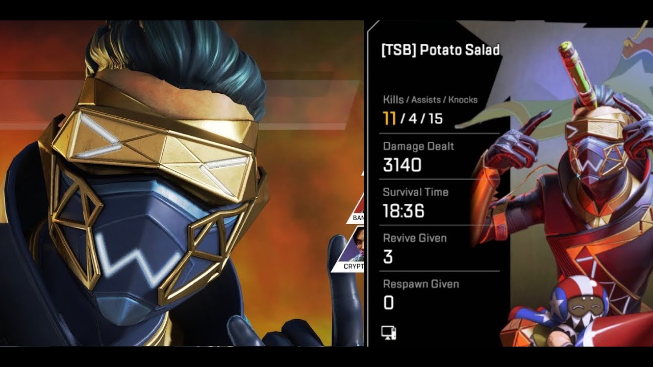 3k Damage Badge on Octane - Season 9 Apex Legends