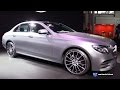 2017 Mercedes-Benz E-Class E 220d - Exterior and Interior Walkaround - 2016 New York Auto Show