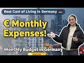 Monthly Expenses in Germany 2025 | Real Cost of Living for Students &amp; Working Professionals  🇩🇪