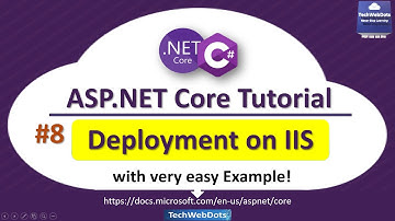 Deploy ASP.NET Core Application on IIS | C#