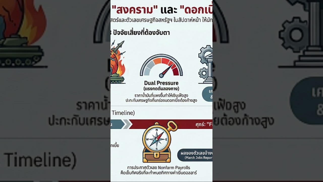 "พายุสมบูรณ์แบบถล่มตลาด! เมื่อ 'ขีปนาวุธ' ปะทะ 'ดอกเบี้ย Fed'สัปดาห์มหาโหดที่นักลงทุนต้องกลั้นหายใจ"