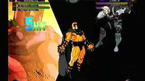 MvC2: Magneto (solo) Unmashable Tempest Combo