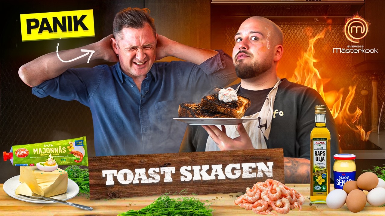 Toast Skagen med Tom Sjöstedt *PANIK*