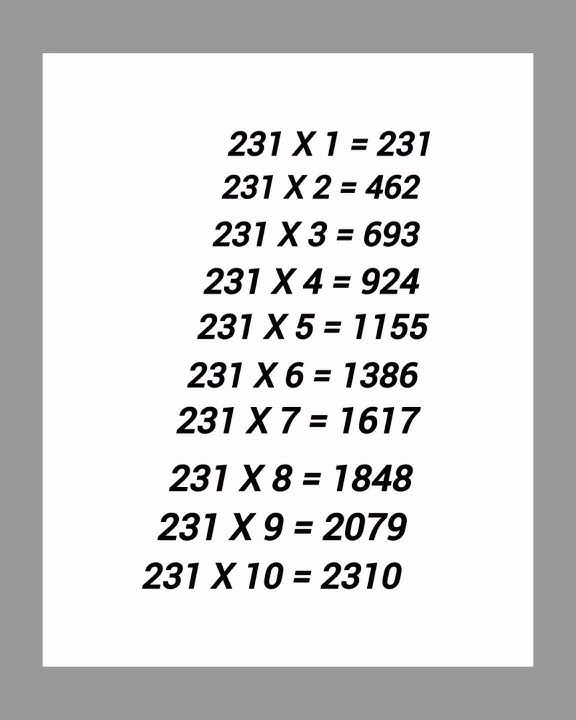 Download lagu Table of 231 #shorts