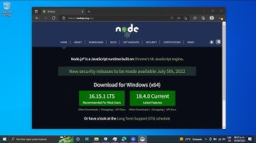 Instalacion Node JS LTS Windows 10/11 | Tecno-Dev Tutos