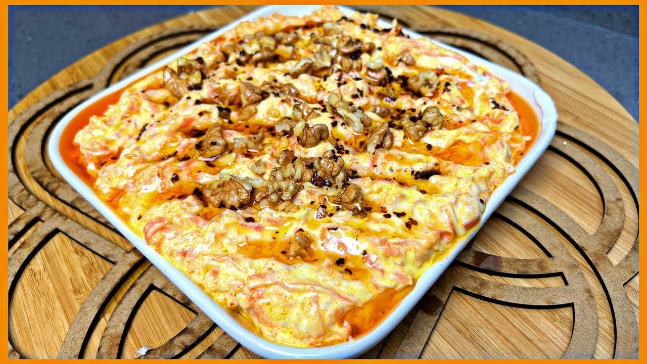 Carrot tarator carrot appetizer how to make carrot appetizer youtube