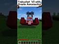 A real working trebuchet with Create Aeronautics In Minecraft | Physics in Minecraft | Version 2