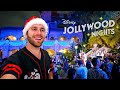 All new jollywood nights christmas party at hollywood studios full shows food and crowds