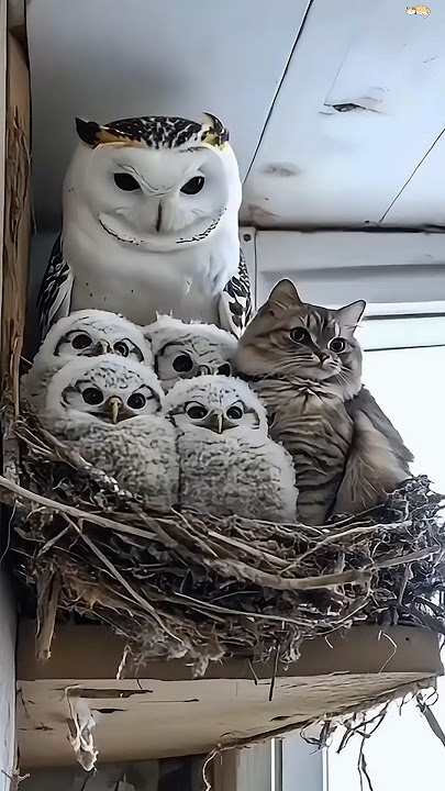 Cat and animal friends🐈🤣 #youtube #funny #funnyanimal #cat #catvideos #cats #catshorts