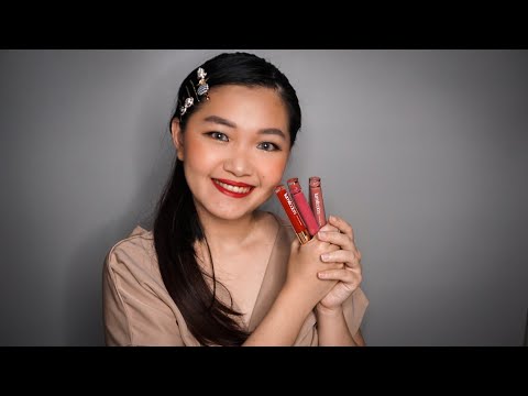 TEMEN SAHUR Review LIP MATTE LIQUID LIPSTICK ternyaman LUME COLORS
