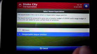Football Manager 2010 On The iPhone & iPod Touch screenshot 5