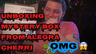 UNBOXING A MYSTERY BOX FROM ALEGRA CHETTI !!!'