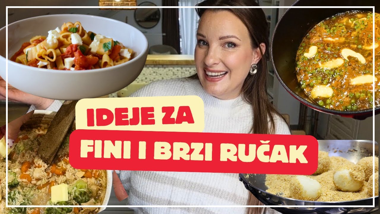 5 IDEJA ZA RUČAK kad si umorna, gladna i bez inspiracije!