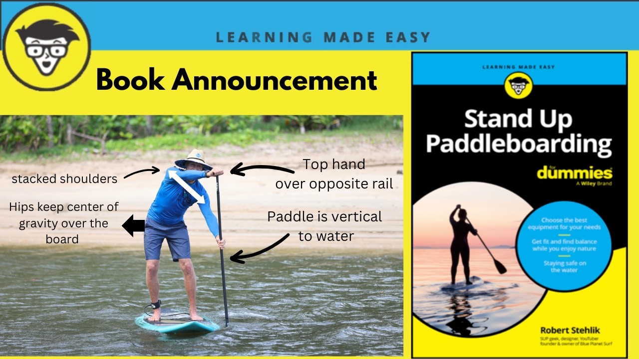 Stand Up Paddleboarding for Dummies book release