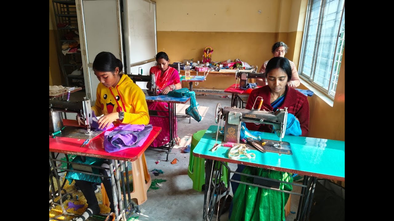 Dress Making trade practical in P2