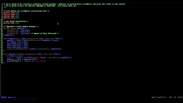 Speed coding a small virtual machine