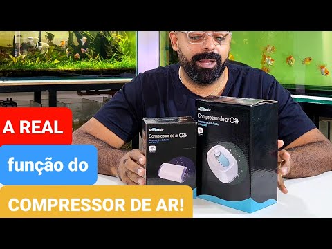 Vídeo: O compressor mais silencioso para o aquário. Compressor silencioso DIY para um aquário