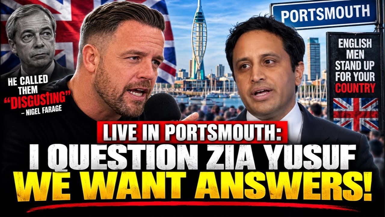 Danny Tommo confronts Zia Yusuf after Nigel Farage slammed him and his team for defending our border...