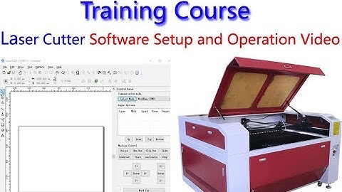 Training Course For Our Laser Cutter Software 《Laser CAD》 And 《CorelDRAW X4》