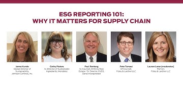 ESG Reporting 101 and Why It Matters for Supply Chain