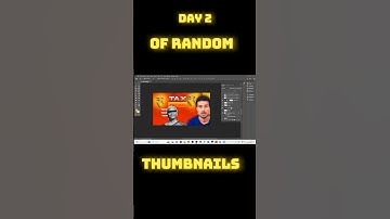 day 2 of thumbnail design 🎯#shrots #thumbnail #thumbnailmastery #dhruvrathee #short