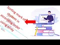 program in C to input marks of 10 students and sort them in ascending order using array