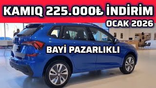 Ocak 2026 Skoda Kamiq Bayi̇ Pazarlikli İndi̇ri̇mli̇ Fi̇yatlari