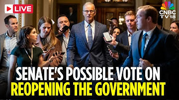 LIVE: US Senate Plans To Vote on Reopening The Government as Republicans Hope To Break Impasse |N18G