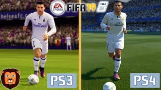 FIFA 19 PS3 VS FIFA 19 PS4 | COMPARACION PS3 Y PS4 FIFA LEON FIFARON