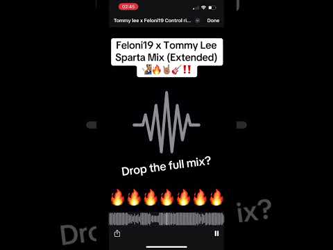 Tommy Lee sparta x Feloni19 - Evill (mix unreleased)waveymix