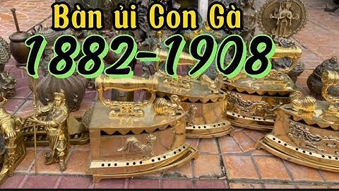 🔔🔔Bàn ủi con gà xưa bằng đồng _ Tượng Đồng Xưa. Đại bàng đồng . Tối 1/11#đồcổcầnthơ #đồcổ #đồcủ